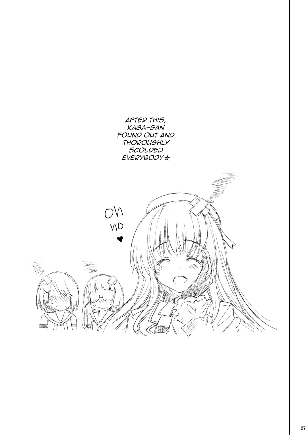 Hentai Manga Comic-Divinely-Breasted Atago's Bitch Orgy-Read-27